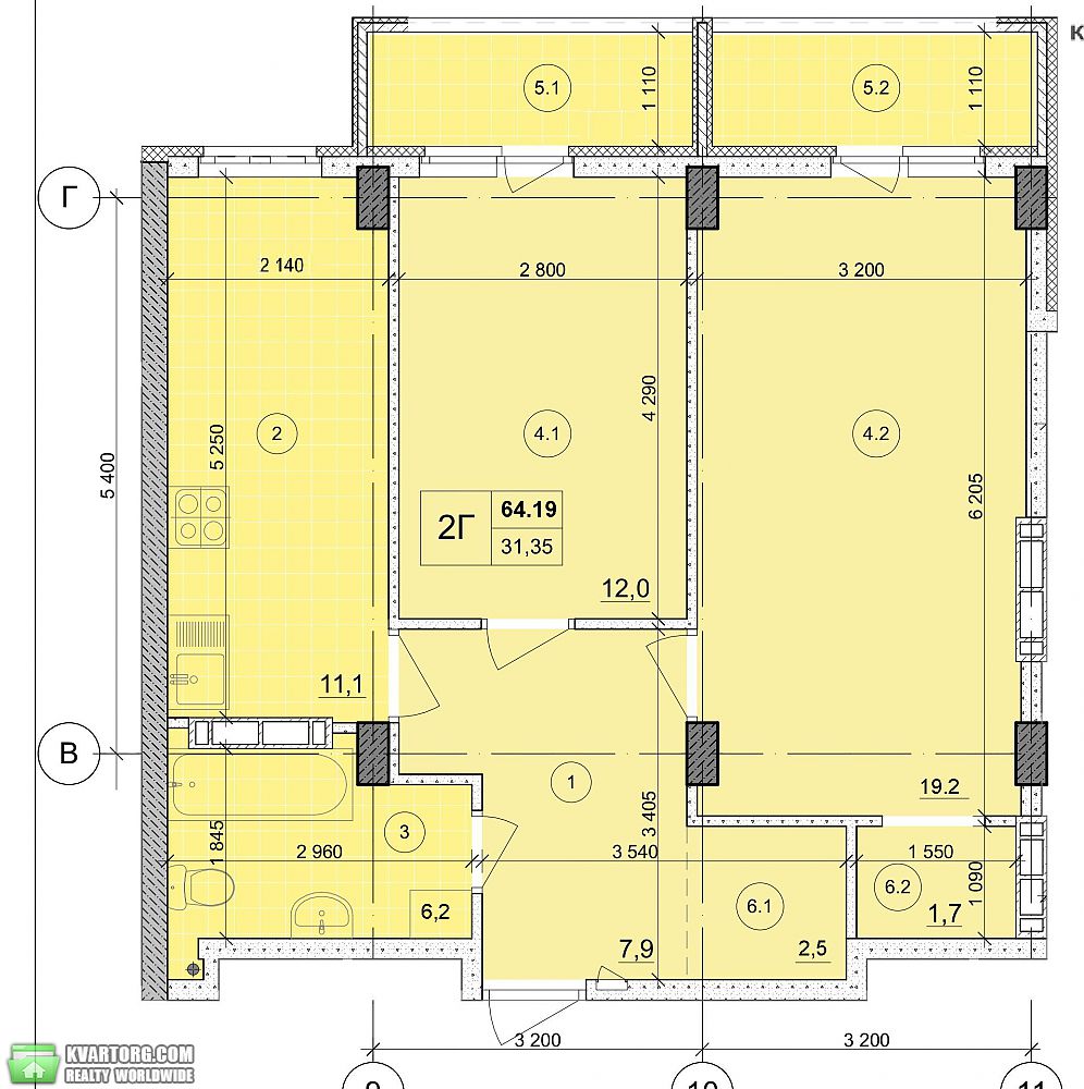 Sell 2-room apartment. Киев, Магистральная — photo 1