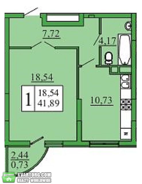 Sell 2-room apartment. Киев,  Ломоносова — photo 3