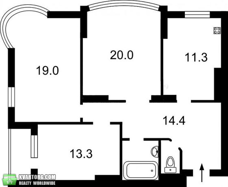 Sell 3-room apartment. Киев,  Депутатская — photo 7
