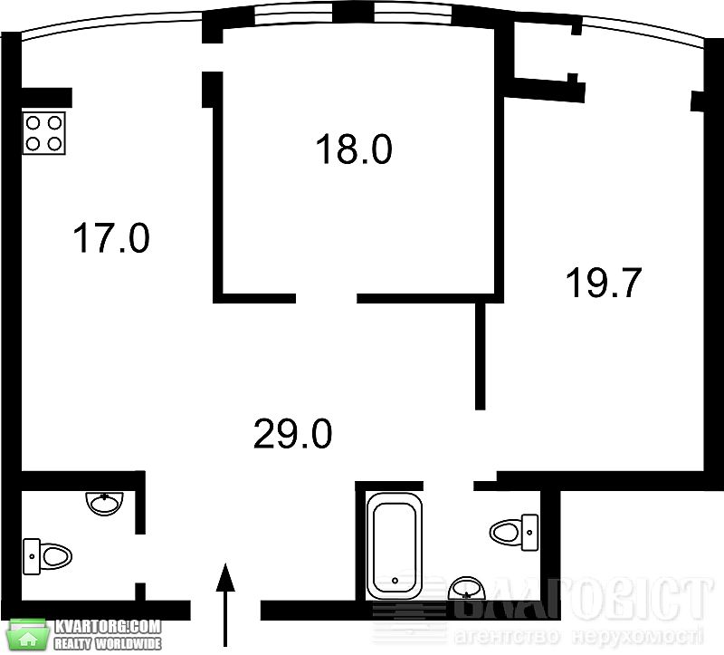 Sell 2-room apartment. Киев, Леси Украинки бул — photo 2