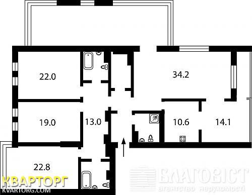 Sell 4-room apartment. Киев,  Димитрова — photo 3