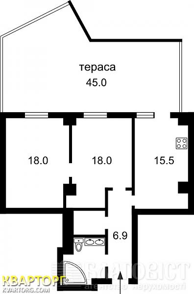 Sell 2-room apartment. Киев,  Оболонская наб — photo 2