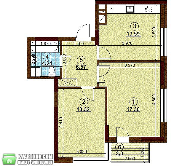 Sell 2-room apartment. Киев, проспект. Правды — photo 1