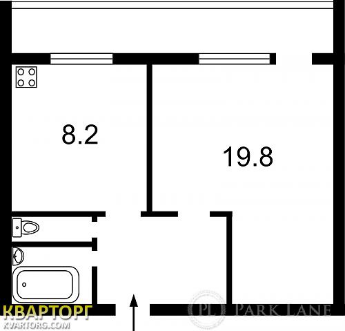 Sell 1-room apartment. Киев,  Русановский бул — photo 2