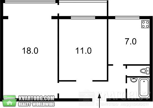 Sell 2-room apartment. Киев, Бубнова — photo 2
