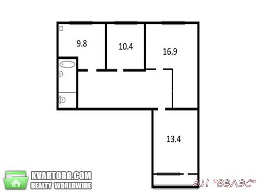 Sell 3-room apartment. Киев, Зодчих — photo 9