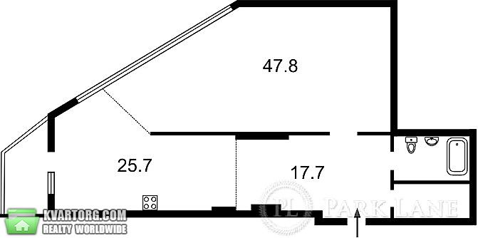 Sell 1-room apartment. Киев,  Деловая — photo 4
