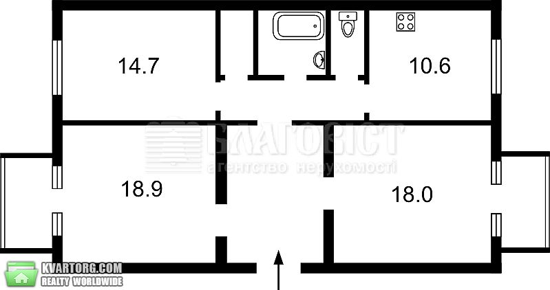 Sell 3-room apartment. Киев,  Терещенковская — photo 4