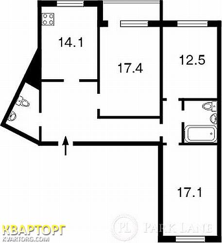 Sell 3-room apartment. Киев, Урловская — photo 2