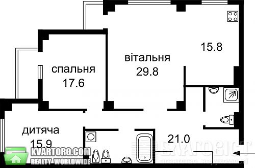 Sell 3-room apartment. Киев, Шумского — photo 2