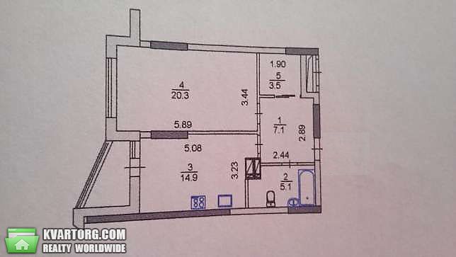 Sell 1-room apartment. Киев,  Пчелки — photo 1