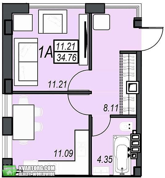 Sell 1-room apartment. Одесса, Александрийская — photo 4