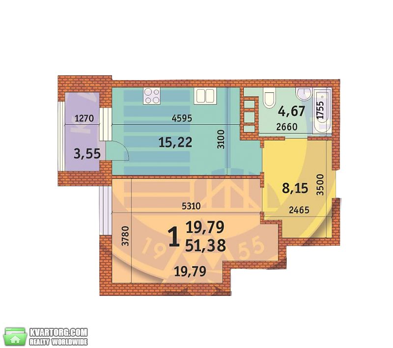 Sell 1-room apartment. Киев,  Лумумбы — photo 2