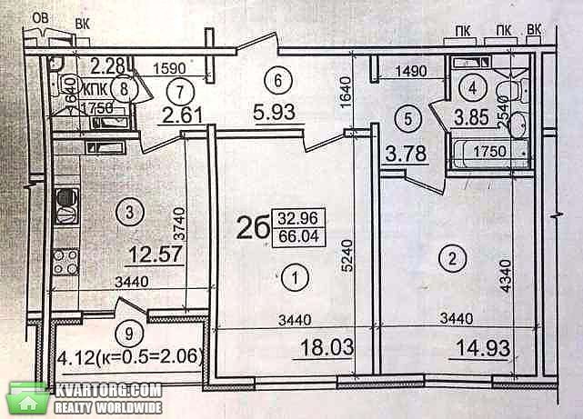 Sell 2-room apartment. Киев,  Донца — photo 2