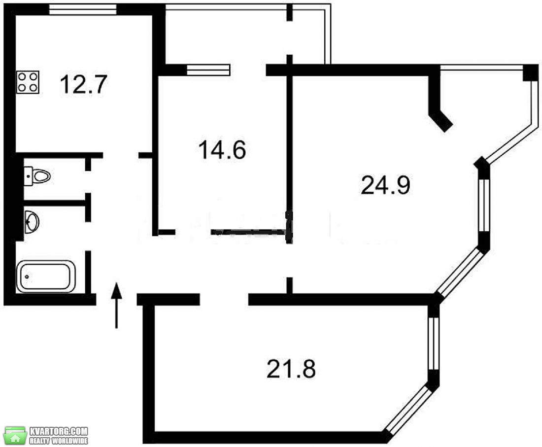 Sell 3-room apartment. Киев,  Вернадского бул — photo 3