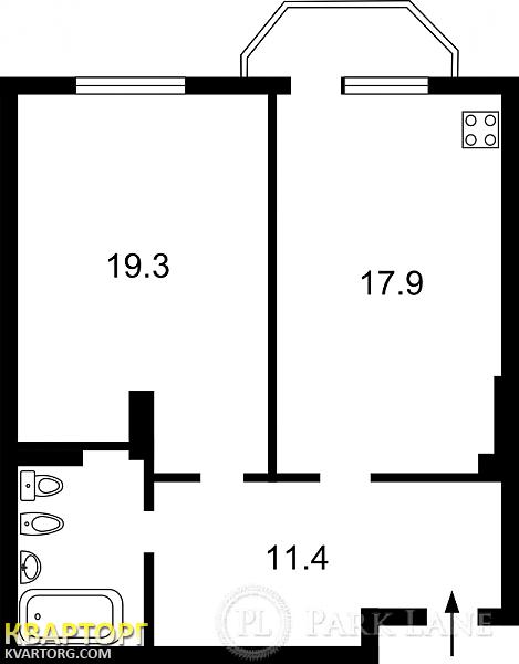 Sell 1-room apartment. Киев, Дегтяревская — photo 3