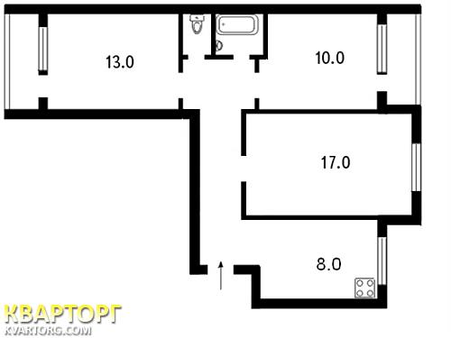 Sell 3-room apartment. Киев,  Кудряшова — photo 2