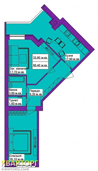 Sell 2-room apartment. Киев,  Садовая — photo 7