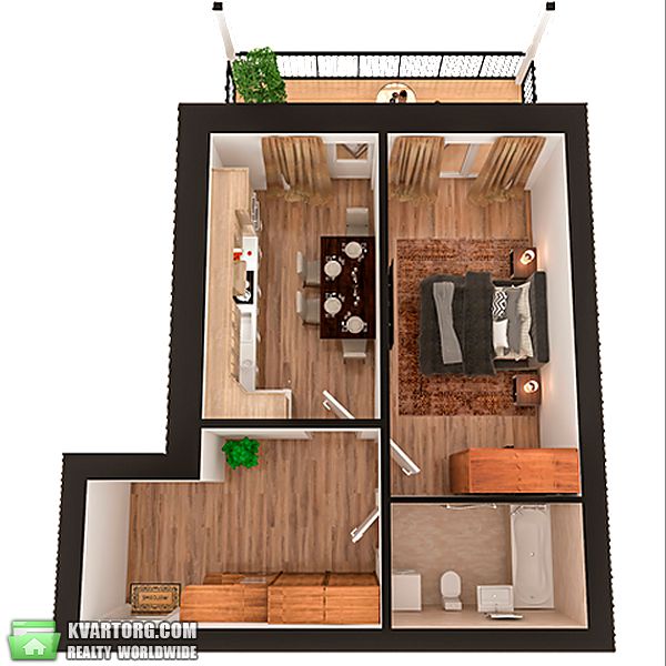 Sell 1-room apartment. Киев, Замковецкая — photo 1