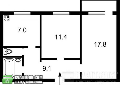 Sell 2-room apartment. Киев,  Героев Днепра — photo 2