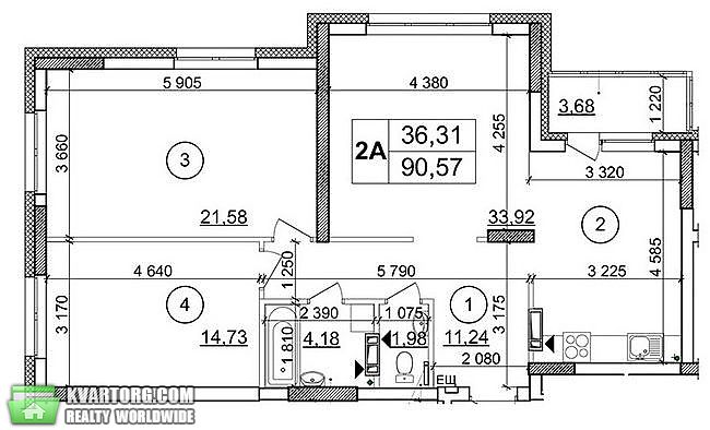 Sell 3-room apartment. Киев,  Гмыри — photo 2
