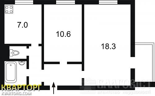 Sell 2-room apartment. Киев, Кловский спуск — photo 5