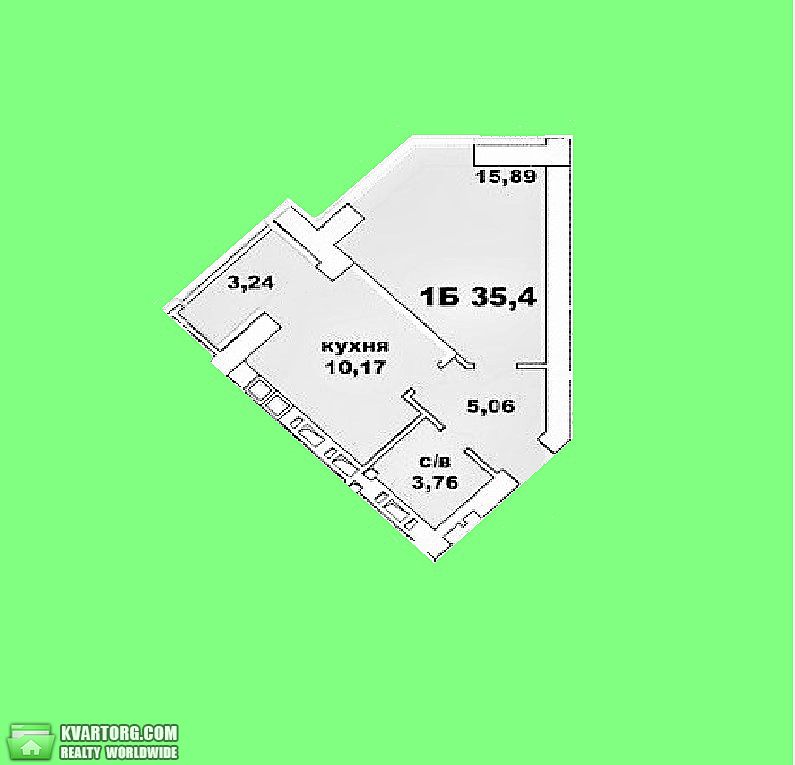 Sell 1-room apartment. Ирпень, Озерный — photo 3