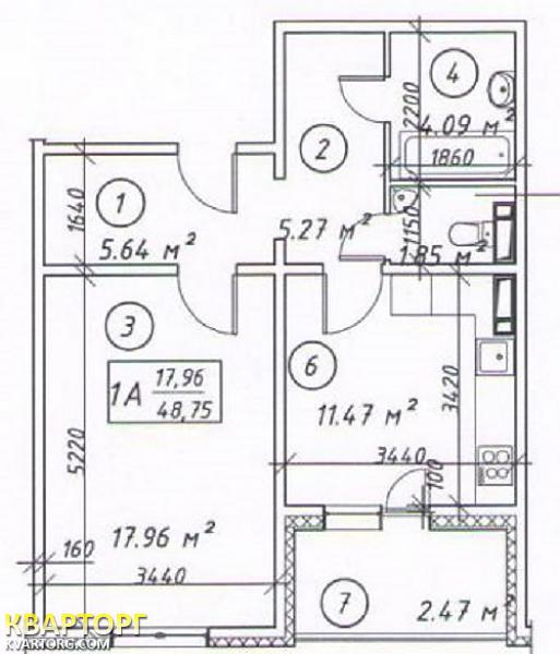 Sell 1-room apartment. Киев, Здолбуновская — photo 2