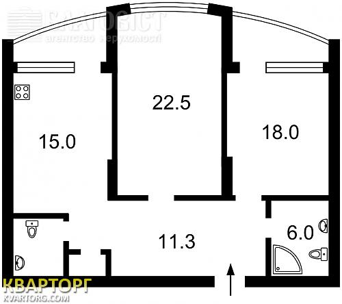 Sell 2-room apartment. Киев, Трутенко — photo 4