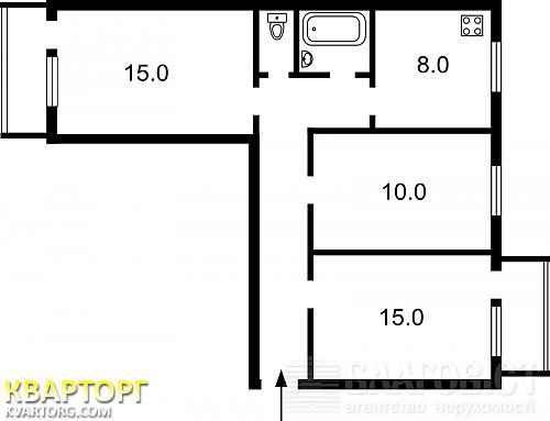 Sell 3-room apartment. Киев,  Кудри — photo 3