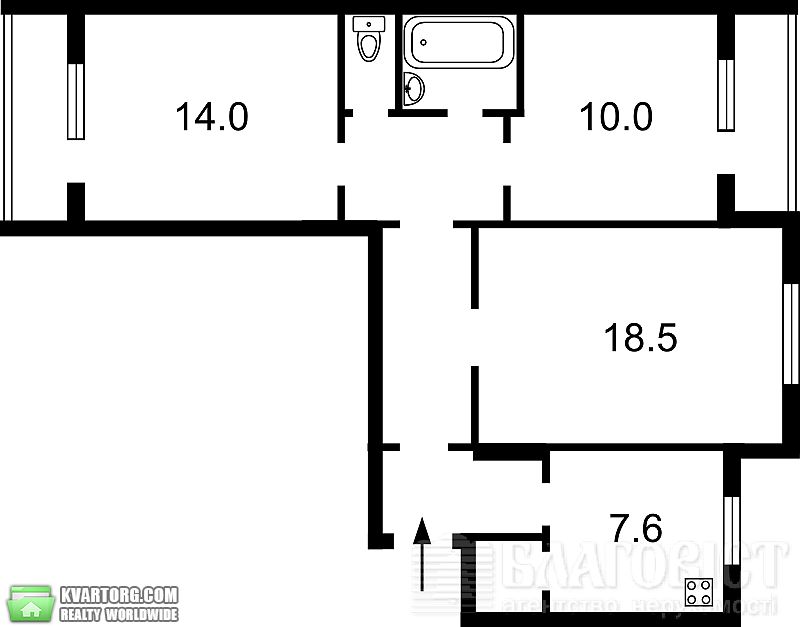 Sell 3-room apartment. Киев, Рижская — photo 10