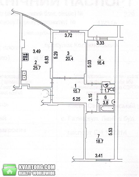 Sell 3-room apartment. Киев, Коломиевский пер — photo 3