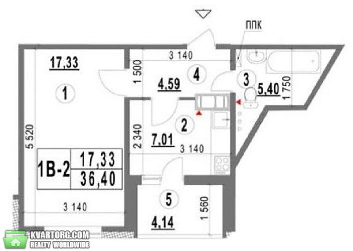 Sell 1-room apartment. Киев,  Глушкова пр — photo 3