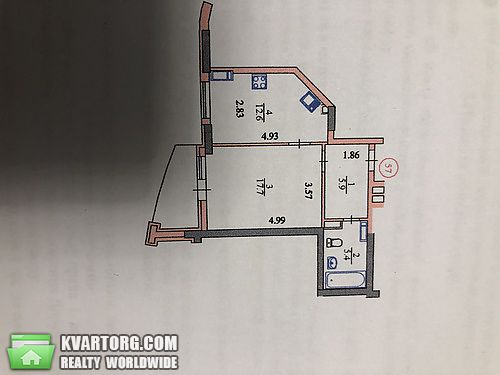 Sell 1-room apartment. Киев,  Ревуцкого — photo 10