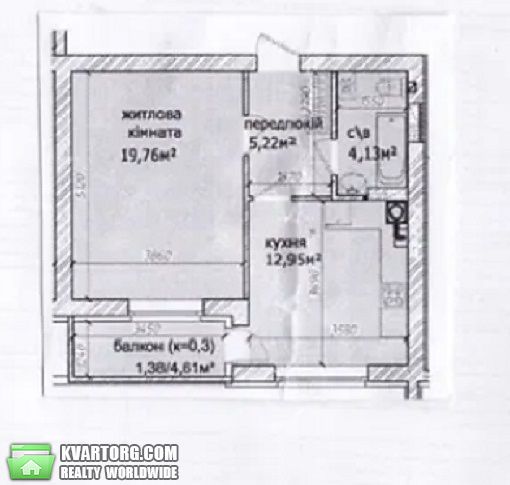 Sell 1-room apartment. Киев,  Метрологическая — photo 3