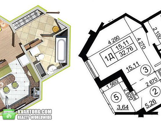Sell 1-room apartment. Киев,  Ломоносова — photo 2