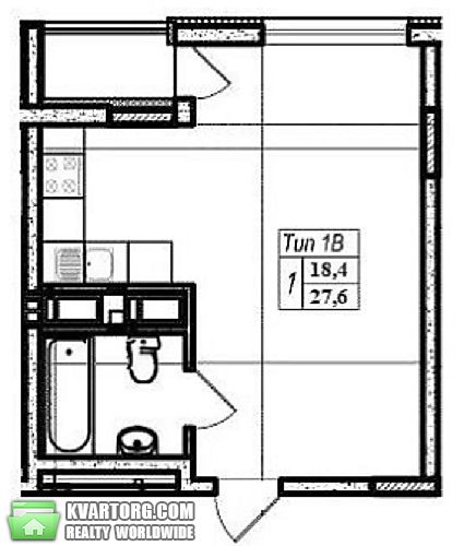 Sell 1-room apartment. Киев, Березовая — photo 3