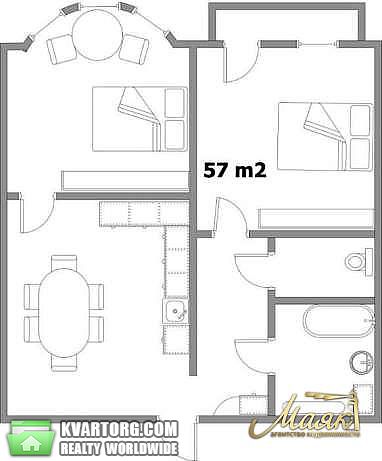 Sell 2-room apartment. Киев,  Харьковское шоссе — photo 5