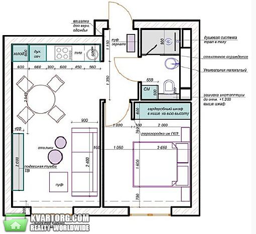 Sell 1-room apartment. Киев, Максимовича — photo 10