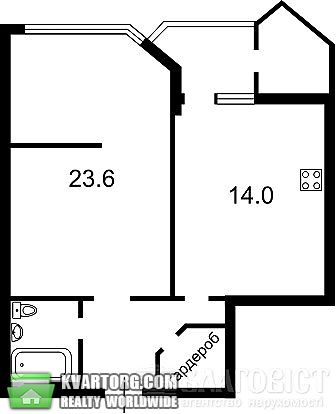 Sell 1-room apartment. Киев, Кудряшова — photo 4