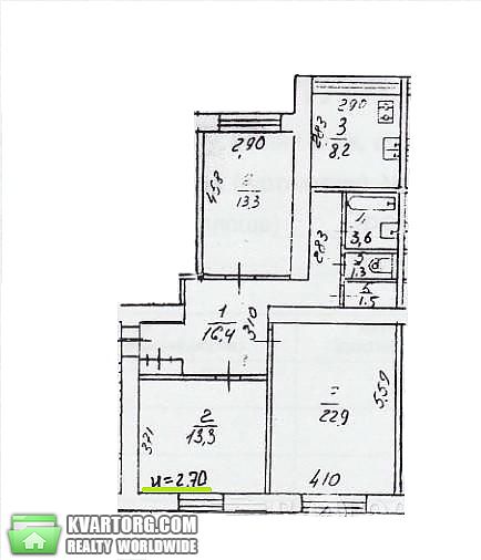Sell 3-room apartment. Киев,  Предславинская — photo 8