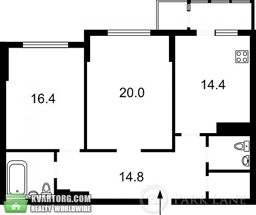 Sell 2-room apartment. Киев, Красноткацкая — photo 8