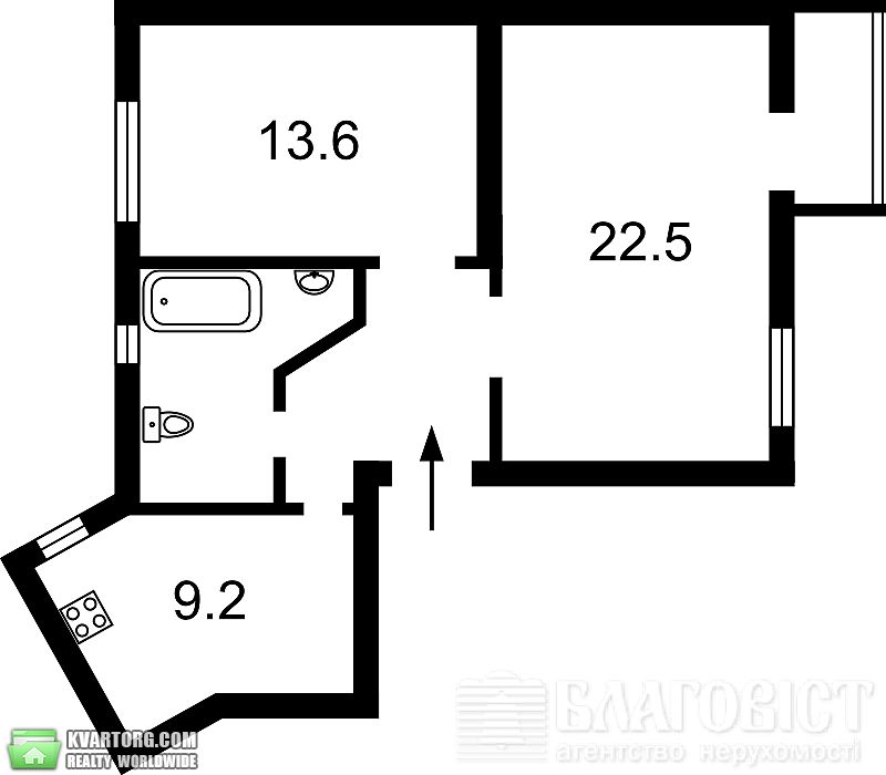 Sell 2-room apartment. Киев,  Толстого — photo 6