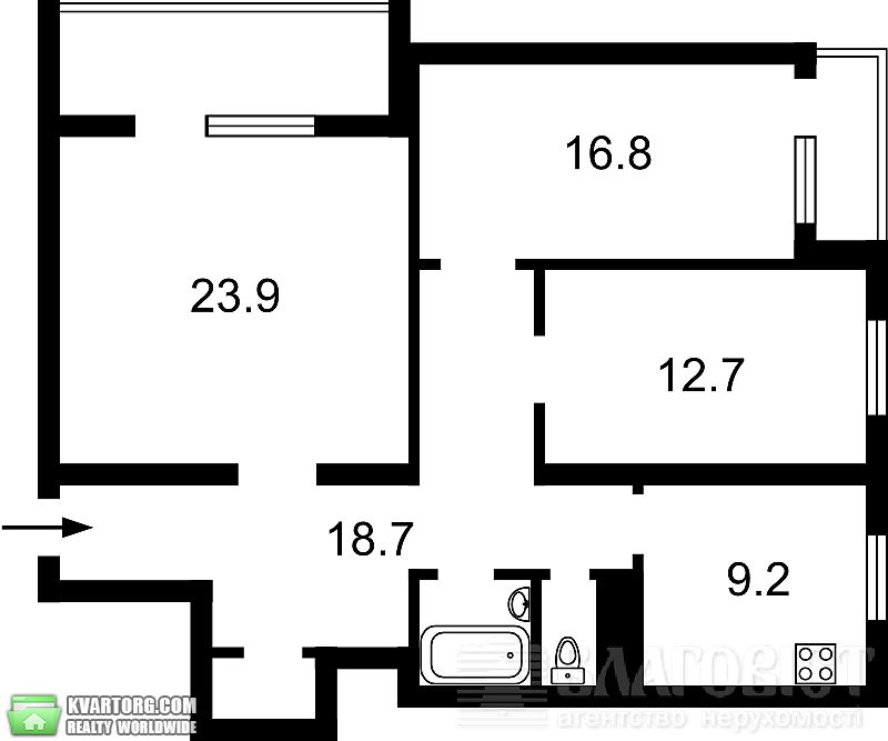 Sell 3-room apartment. Киев,  Суворова — photo 2