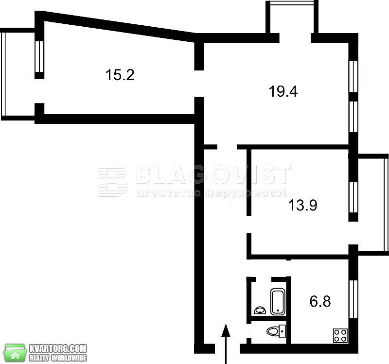Sell 3-room apartment. Киев,  Михайловская — photo 1