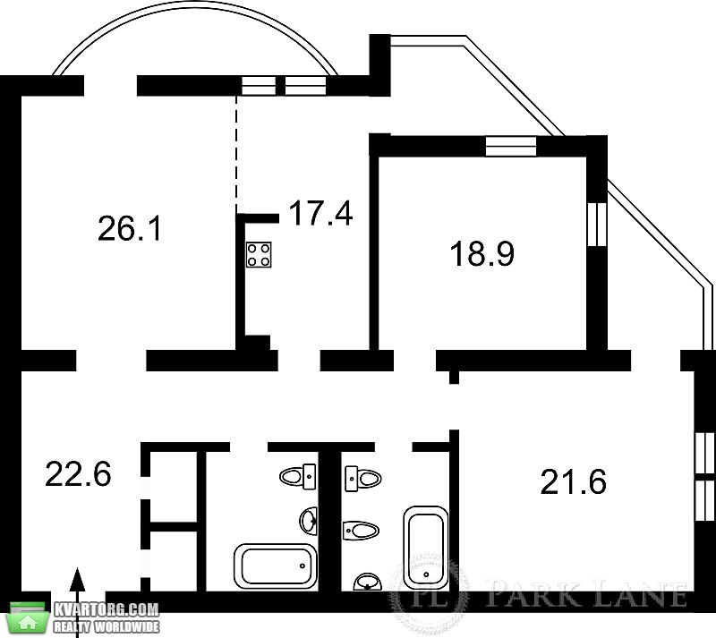 Sell 3-room apartment. Киев,  Героев Сталинграда пр — photo 4