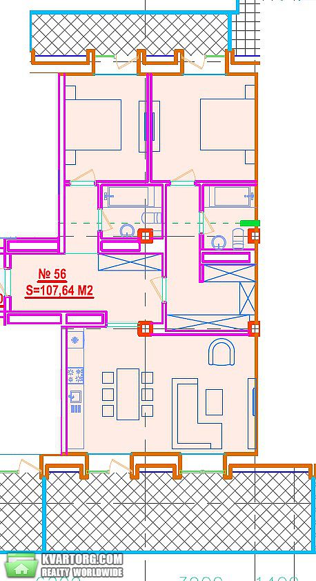 Sell 2-room apartment. Одесса, Вице адмирала Азарова — photo 3