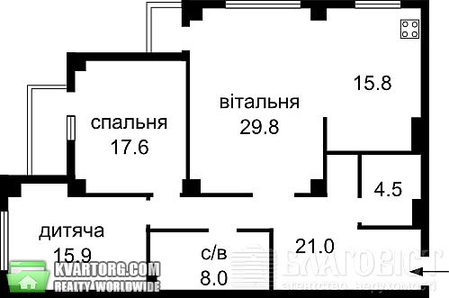 продам 3-комнатную квартиру. Киев,  Шумского - фото 2