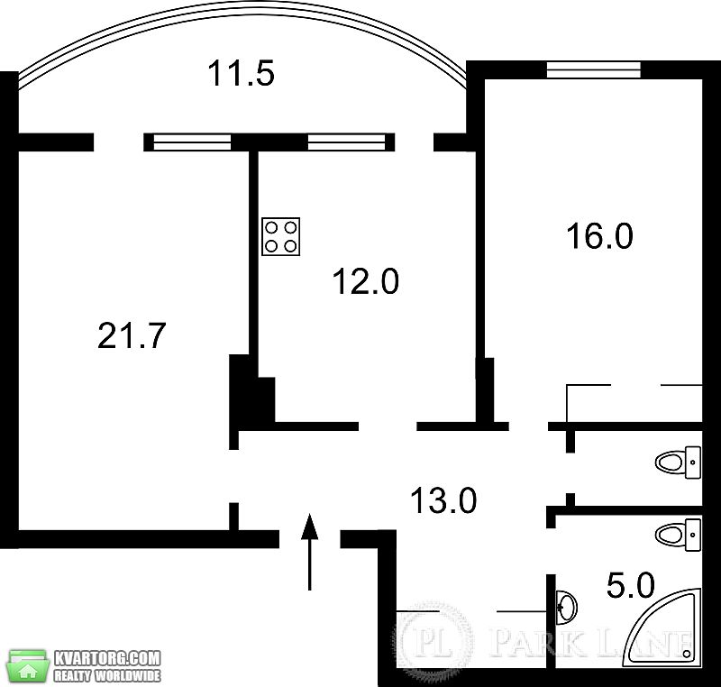 Sell 2-room apartment. Киев, Драгомирова — photo 3