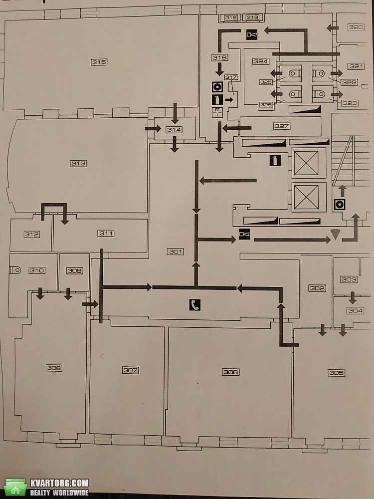 Rent out office. Киев,  Воздвиженская — photo 1